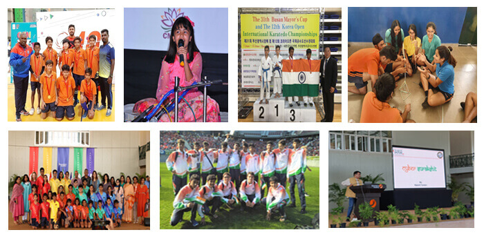 Collage of Bangalore School Events